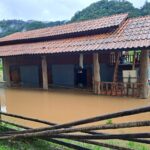 ระทึก แม่น้ำสาละวิน เอ่อล้นท่วมสูงไหลแรง เร่งอพยพราษฎร 22 ครอบครัว หนีอุทกภัย