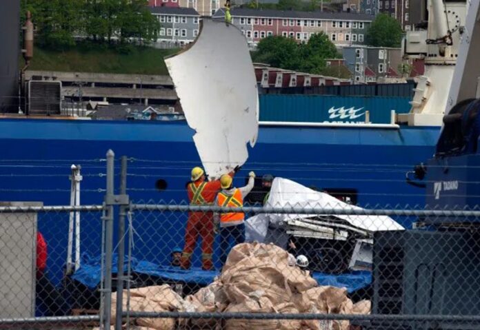 Titan Submarine Wreckage