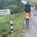 ฝนตกหนัก น้ำป่ารุนแรงเซาะคอสะพานขาด กระบะเบรกไม่ทันพุ่งตกลำห้วย เจ็บ1ราย
