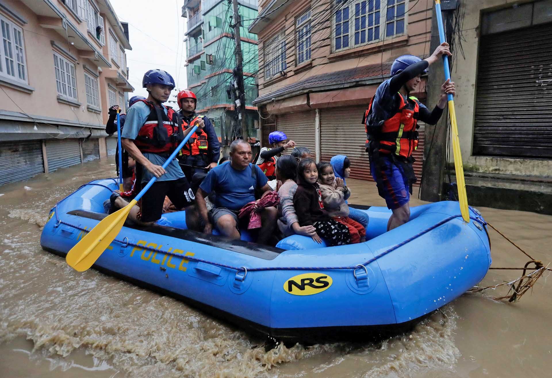 เนปาลอ่วมฝนกระหน่ำ “น้ำท่วม-ดินถล่ม” สังเวยแล้ว 66 ศพ-สูญหายเกือบ 70 ราย