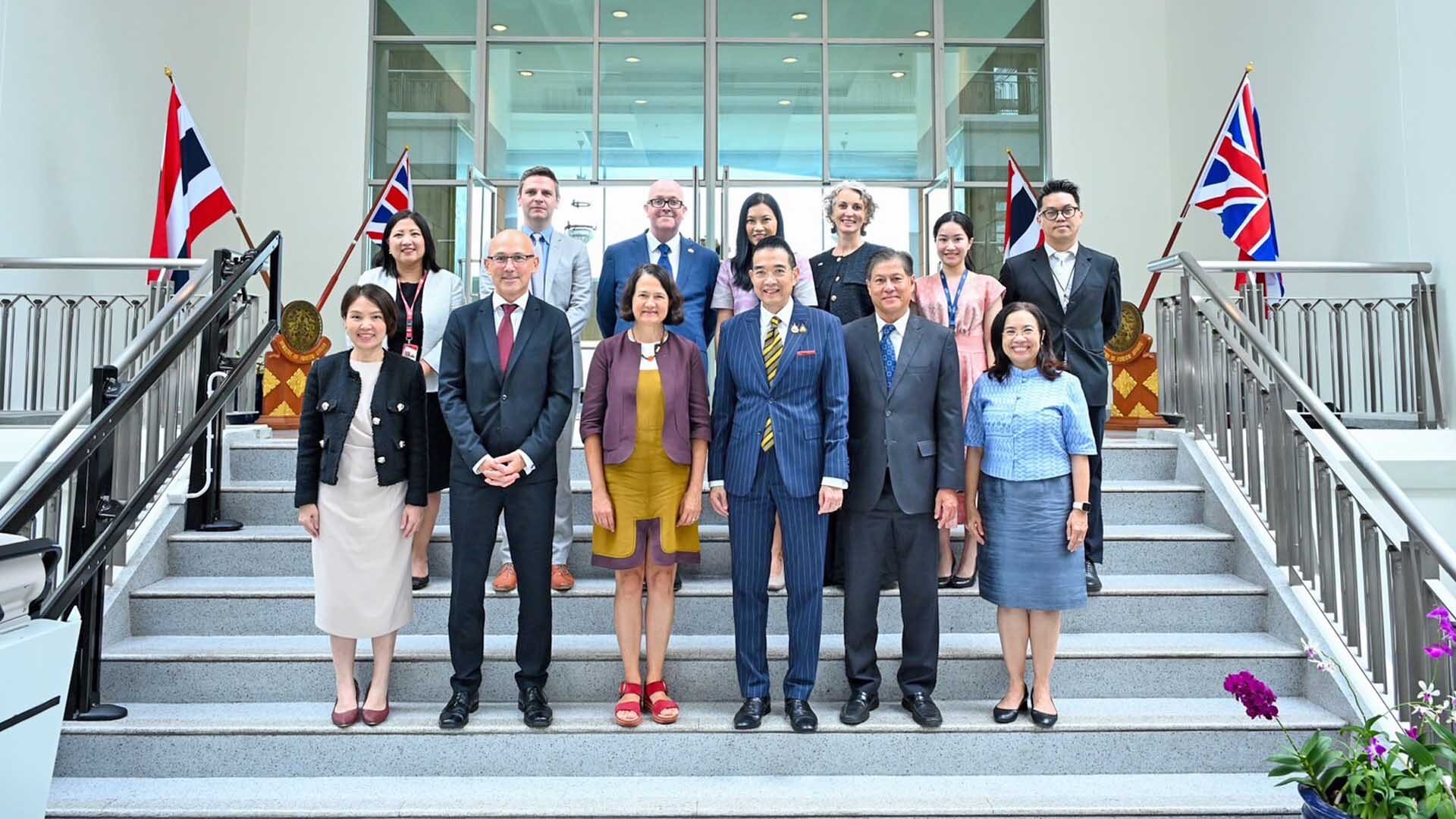 ผู้ช่วยรมว.ต่างประเทศสหราชอาณาจักรเยือนไทย หารือมาริษ-ยกระดับความร่วมมือ