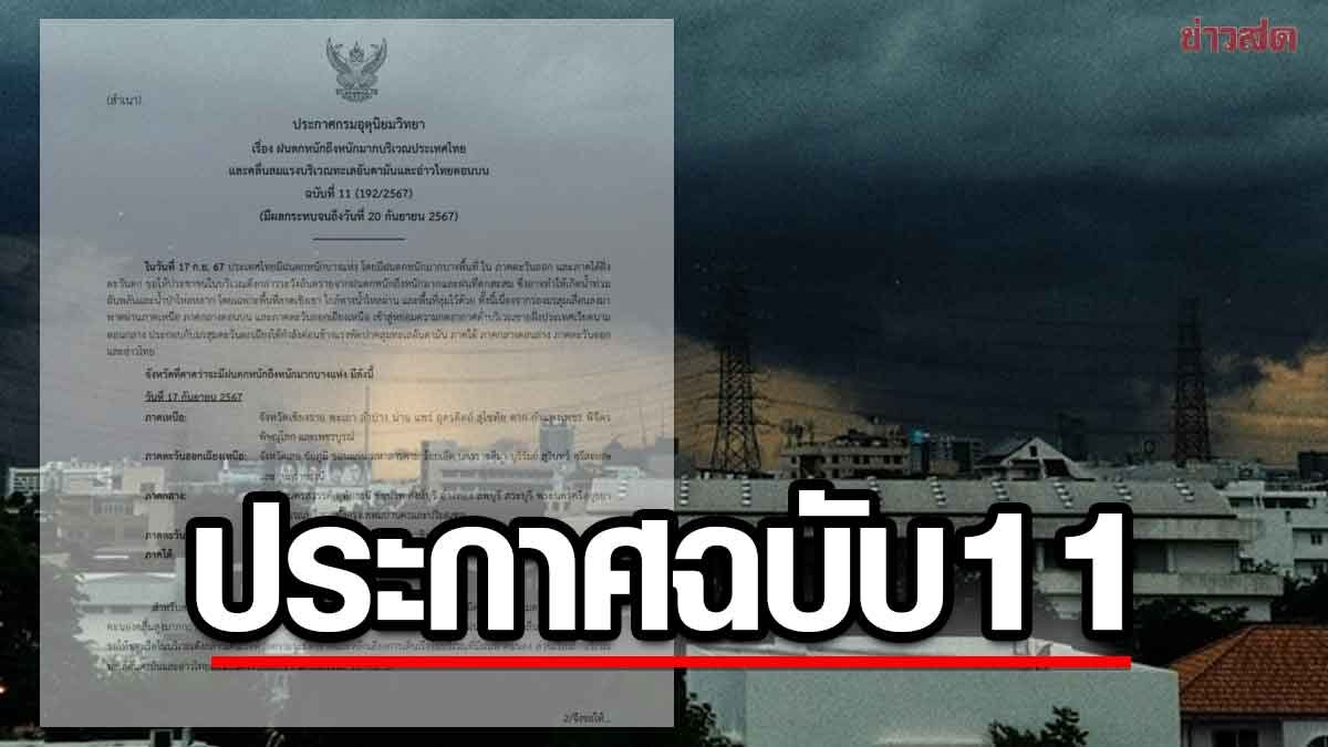 Rain Alert: 11 Provinces on High Alert as Heavy Downpours Loom