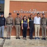 ตร.ท่องเที่ยวกระบี่ สุ่มตรวจสารเสพติด 60 ราย พนักงานขับรถ-เรือสาธารณะ