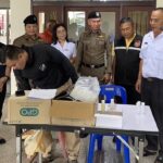 ตร.ท่องเที่ยวกระบี่ สุ่มตรวจสารเสพติด 60 ราย พนักงานขับรถ-เรือสาธารณะ