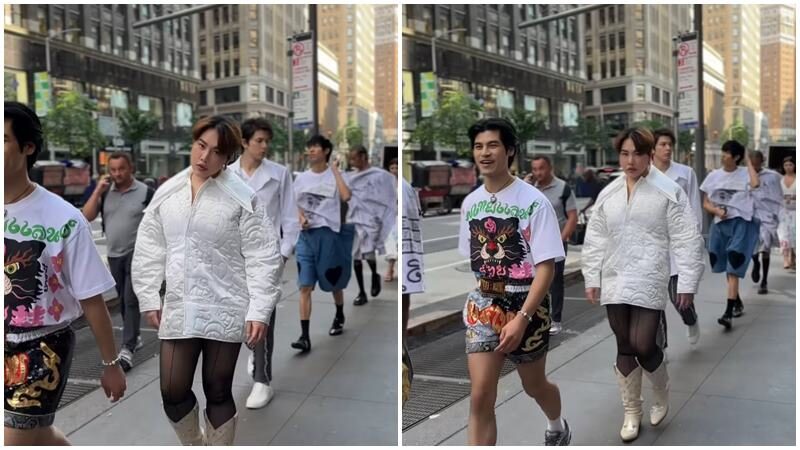 บุ๊คโกะ สะกดสายตาชาวโลก บนรันเวย์ New York Fashion Week