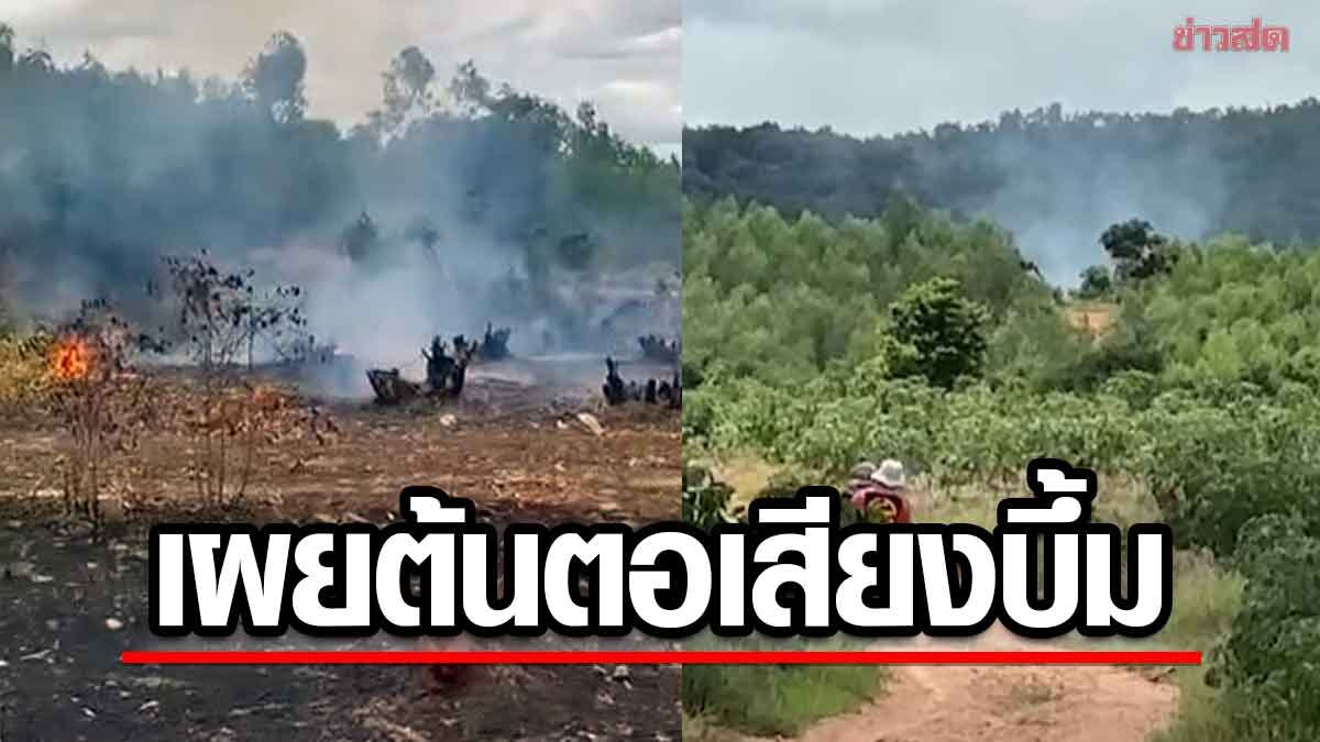 Mysterious Blast Rocks Kanchanaburi: Villagers Stunned by Sudden Explosion and Towering Forest Flames - News Directory 3