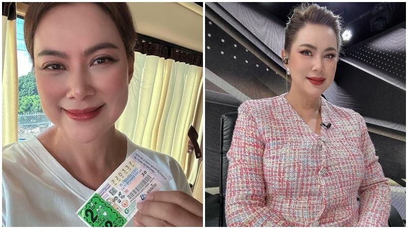 กรี๊ดเลย บุ๋ม ปนัดดา ถูกลอตเตอรี่2ตัว จากบ้านเลขที่ที่ได้รับบริจาค คนซื้อตามเพียบ