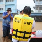 สิงห์อาสา ลงพื้นที่ช่วยน้ำท่วม จ.เชียงราย