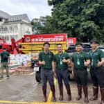 สู้ภัยน้ำท่วมเชียงรายต่อเนื่อง จิตอาสาห้าดาว มอบอาหารจากใจ พร้อมช่วยเหลือเถ้าแก่ห้าดาว