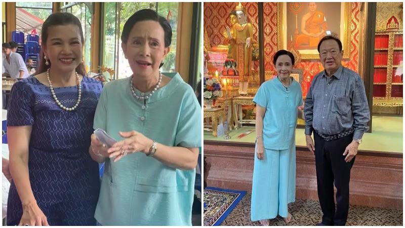 อาเปี๊ยก อรัญญา ทำบุญวันเกิดครบรอบ 77 ปี