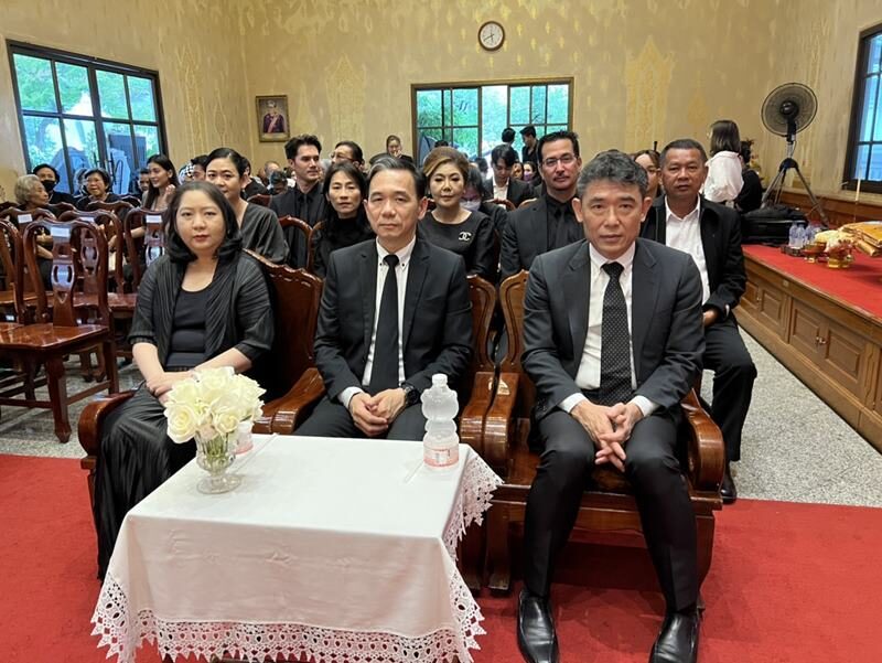 ท่านมุ้ย เสด็จร่วมงานสวดอภิธรรม ฉลอง ภักดีวิจิตร มีช่อง7-โคลีเซี่ยม เป็นเจ้าภาพ