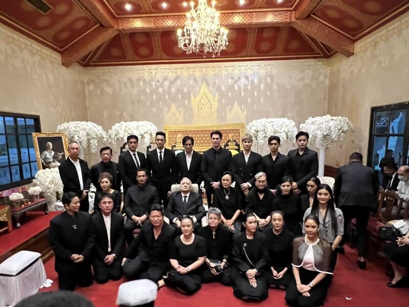 ท่านมุ้ย เสด็จร่วมงานสวดอภิธรรม ฉลอง ภักดีวิจิตร มีช่อง7-โคลีเซี่ยม เป็นเจ้าภาพ