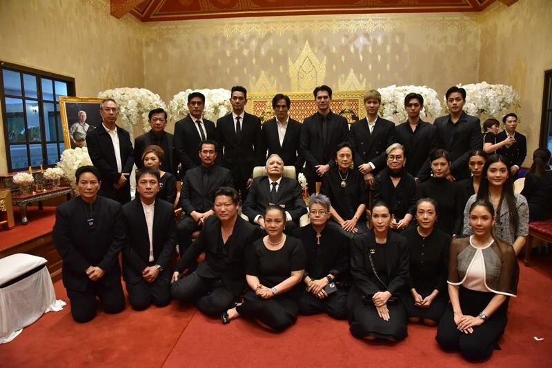 ท่านมุ้ย เสด็จร่วมงานสวดอภิธรรม ฉลอง ภักดีวิจิตร มีช่อง7-โคลีเซี่ยม เป็นเจ้าภาพ