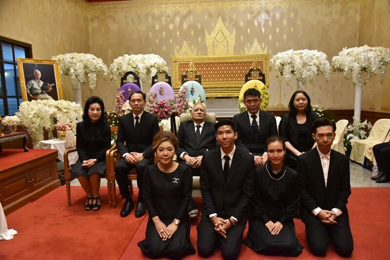 ท่านมุ้ย เสด็จร่วมงานสวดอภิธรรม ฉลอง ภักดีวิจิตร มีช่อง7-โคลีเซี่ยม เป็นเจ้าภาพ