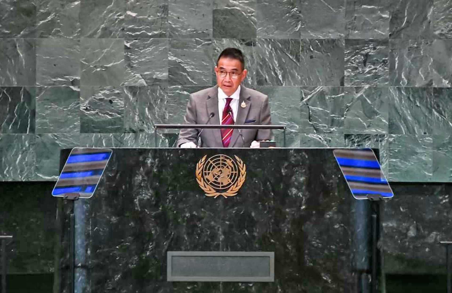 มาริษร่วม “การประชุมสุดยอดเพื่ออนาคต” ชวนนานาชาติส่งเสริมพลังเยาวชน