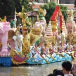 ปชช.แห่ นมัสการ หลวงพ่อโตจำลอง งานประเพณีรับบัว หนึ่งเดียวในโลก แห่งเดียวในไทย 