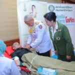 กลุ่มนิสิตมก. ร่วมกับ กองทัพบก บริจาคโลหิตถวายเป็นพระราชกุศล วันนวมินทรมหาราช