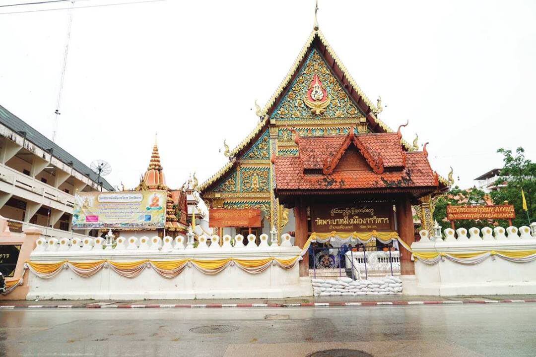 สกู๊ปพระเคื่อง - ชวนสวมม่อฮ่อม-หิ้วตะกร้า ตักบาตรวัดพระบาทมิ่งเมือง