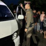ตม.จันทบุรี สกัดรถลักลอบขนแรงงานต่างด้าวกัมพูชา เข้าเมืองผิดกฎหมาย