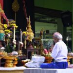 ราชเลขานุการในพระองค์ฯ เป็นประธาน พิธีคำนับครู โขน มูลนิธิส่งเสริมศิลปาชีพฯ ตอน “พระจักราวตาร”