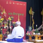 ราชเลขานุการในพระองค์ฯ เป็นประธาน พิธีคำนับครู โขน มูลนิธิส่งเสริมศิลปาชีพฯ ตอน “พระจักราวตาร”