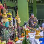ราชเลขานุการในพระองค์ฯ เป็นประธาน พิธีคำนับครู โขน มูลนิธิส่งเสริมศิลปาชีพฯ ตอน “พระจักราวตาร”