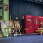 ราชเลขานุการในพระองค์ฯ เป็นประธาน พิธีคำนับครู โขน มูลนิธิส่งเสริมศิลปาชีพฯ ตอน “พระจักราวตาร”