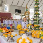 ราชเลขานุการในพระองค์ฯ ประธานพิธีบวงสรวง การแสดงโขนมูลนิธิส่งเสริมศิลปาชีพฯ
