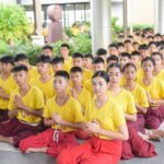 ราชเลขานุการในพระองค์ฯ ประธานพิธีบวงสรวง การแสดงโขนมูลนิธิส่งเสริมศิลปาชีพฯ