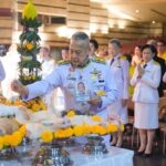 ราชเลขานุการในพระองค์ฯ ประธานพิธีบวงสรวง การแสดงโขนมูลนิธิส่งเสริมศิลปาชีพฯ