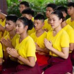 ราชเลขานุการในพระองค์ฯ ประธานพิธีบวงสรวง การแสดงโขนมูลนิธิส่งเสริมศิลปาชีพฯ