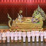 ราชเลขานุการในพระองค์ฯ ประธานพิธีบวงสรวง การแสดงโขนมูลนิธิส่งเสริมศิลปาชีพฯ