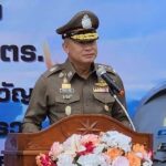 พล.ต.ท.ประจวบ ชื่นชมตำรวจ จราจร-ทางหลวง ช่วยประชาชนพ้นอันตรายไฟไหม้รถ