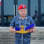 ’ผบ.ทอ.‘ ประธานพิธีส่งกำลังพลไปปฏิบัติหน้าที่ในกองกำลังทางอากาศเฉพาะกิจที่ 9 จชต.