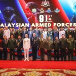 ผบ.ทสส. พร้อมภริยาร่วมงานเลี้ยงรับรอง เนื่องในโอกาสครบรอบ 91 ปี วันกองทัพมาเลเซีย