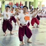 ราชเลขานุการในพระองค์ฯ เป็นประธาน พิธีคำนับครู โขน มูลนิธิส่งเสริมศิลปาชีพฯ ตอน “พระจักราวตาร”