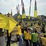 สวนนงนุช ถือฤกษ์ดี 9.09 น. เปลี่ยนธงมนตรา 9 ผืน สัญลักษณ์แห่งความโชคดี-เสริมสิริมงคล