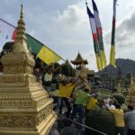 สวนนงนุช ถือฤกษ์ดี 9.09 น. เปลี่ยนธงมนตรา 9 ผืน สัญลักษณ์แห่งความโชคดี-เสริมสิริมงคล