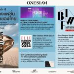ONESIAM ตอกย้ำ #1ศูนย์กลางแฟชั่นของไทยเนรมิตปรากฏการณ์แฟชั่นอีเว้นท์ระดับโลก