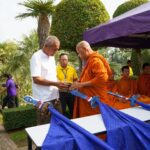 สวนนงนุชพัทยา ได้ฤกษ์ดีเปลี่ยนธงมนตราสัญลักษณ์แห่งความโชคดี 