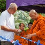 สวนนงนุชพัทยา ได้ฤกษ์ดีเปลี่ยนธงมนตราสัญลักษณ์แห่งความโชคดี 