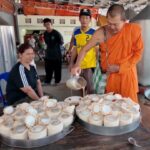 1ปีมีครั้งเดียว ชาวบ้านแห่ซื้อ สังขยามะพร้าวน้ำหอม วัดปราโมทย์ พลาดปีนี้ต้องรอปีหน้า