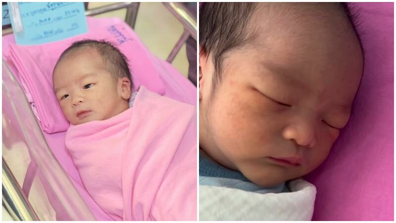 ฐากูร อดีตสามี เป็กกี้ เผยข่าวดี ภรรยาคลอดลูกชายคนแรก ตั้งชื่อ “น้องทีแอล”