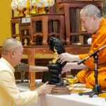 นิมนต์ สมเด็จธงชัย ประกอบพิธีทำบุญ ทส. เสริมสิริมงคล คณะผู้บริหาร-เจ้าหน้าที่