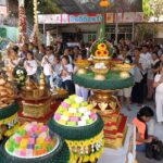 ศรัทธาเต็มคิวแน่น สายมูหลั่งไหล ร่วมพิธีบวงสรวง 'บ่วงนาคบาศ' แห่ไหว้ขอโชคลาภ