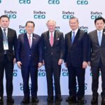 ผู้นำเครือซีพี ‘ธนินท์-สุภกิต-ศุภชัย’ ร่วมงาน Forbes Global CEO Conference 2024