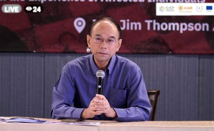 สุรพงษ์ กองจันทึก เลขานุการประจำคณะกรรมาธิการกิจการเด็ก เยาวชน สตรี ผู้สูงอายุ ผู้พิการ กลุ่มชาติพันธุ์ และผู้มีความหลากหลายทางเพศ สภาผู้แทนราษฎร