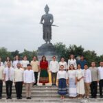 จัดพิธีบอกกล่าว พ่อขุนศรีอินทราทิตย์-พระแม่ย่า เตรียมเริ่มงานประเพณีลอยกระทง