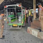 ตำรวจท่องเที่ยวจังหวัดลพบุรี ตรวจสารเสพติด ผู้ขับขี่รถสาธารณะ ครั้งที่สอง