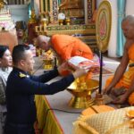 กองบิน 46ประกอบพิธีทำบุญทอดกฐินสามัคคี ประจำปี2567